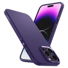Apple iPhone 14 Pro Max Coque Spigen  Liquid Air Violet profond