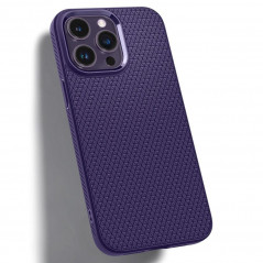 Apple iPhone 14 Pro Max Coque Spigen  Liquid Air Violet profond