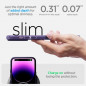 Apple iPhone 14 Pro Max Coque Spigen  Liquid Air Violet profond