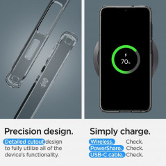 Samsung Galaxy S23 Plus 5G Coque Spigen Liquid Crystal Clair comme du cristal  Cristal spatial