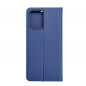 XIAOMI Redmi Note 12 5G Portefeuilles LUNA Book Carbon Fibre de carbone, Élégant  Bleu