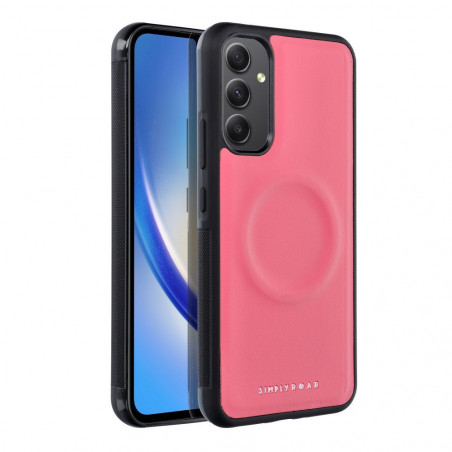 Samsung Galaxy A34 Coque Roar Mag Morning Élégant  MagSAFE  Rose vif