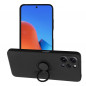 XIAOMI Redmi 12 Coque Silicone ring Noir
