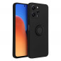 XIAOMI Redmi 12 Coque Silicone ring Noir