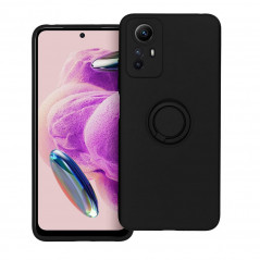 XIAOMI Redmi Note 12s Coque Silicone ring Noir