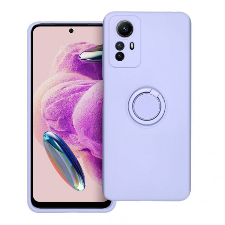 XIAOMI Redmi Note 12s Coque Silicone ring Violet (Violet)