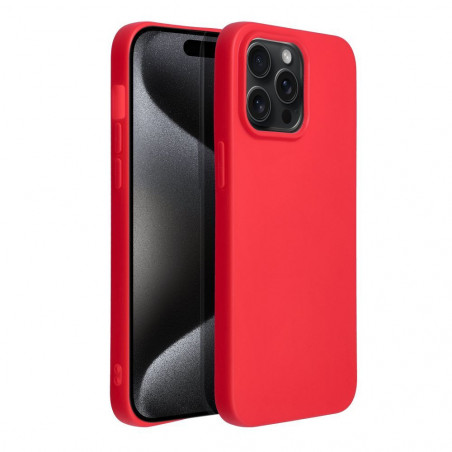 Apple iPhone 15 Pro Max Coque Soft Rouge