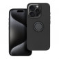 Apple iPhone 15 Pro Coque Silicone ring Noir