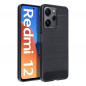 XIAOMI Redmi 12 Coque Carbon Élégant  Noir