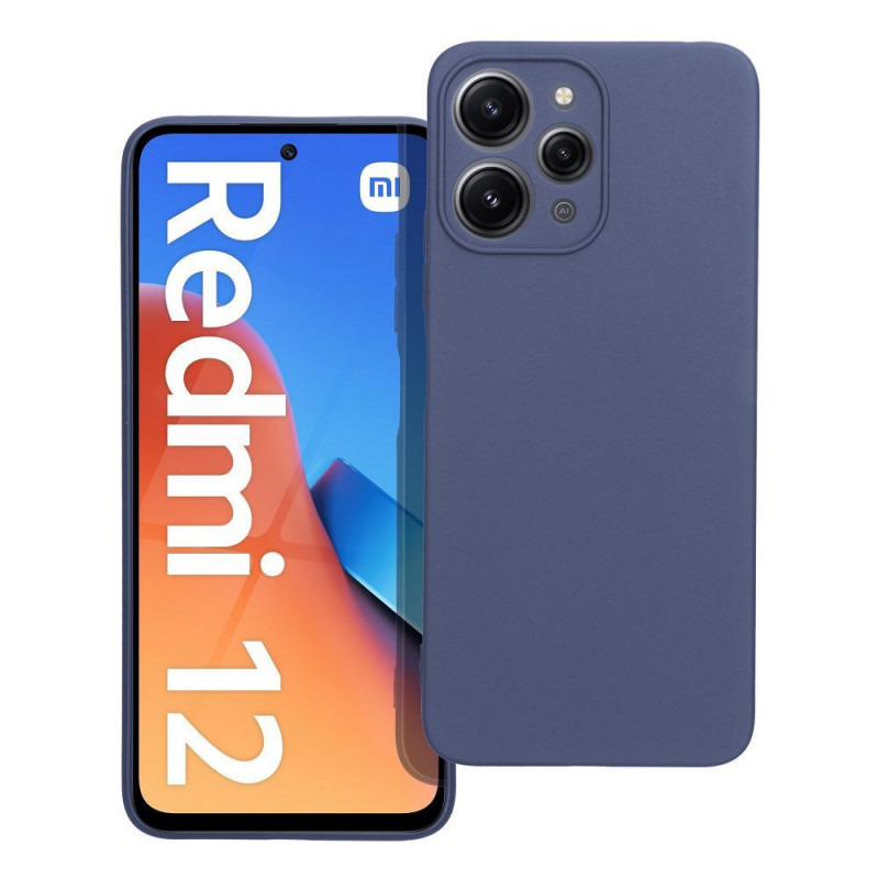 XIAOMI Redmi 12 Coque MATT Bleu