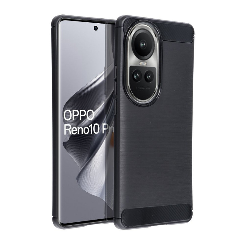 Oppo Reno10 Pro 5G Coque Carbon Élégant  Noir