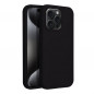Apple iPhone 15 Pro Coque Silicone Élégant  Noir