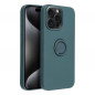 Apple iPhone 15 Pro Max Coque Silicone ring Vert