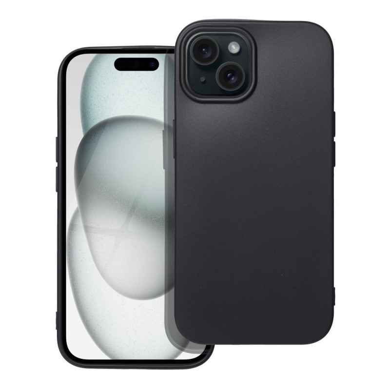 Apple iPhone 15 Coque Soft Noir