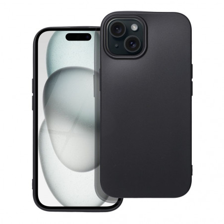 Apple iPhone 15 Coque Soft Noir