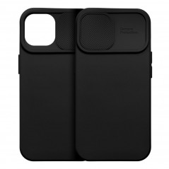 Apple iPhone 15 Coque Slide Noir