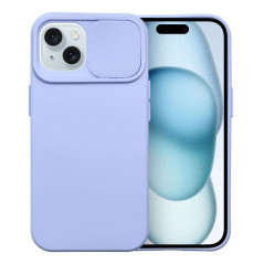 Apple iPhone 15 Coque Slide Lavande