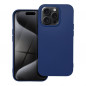 Apple iPhone 15 Pro Coque Soft Bleu foncé