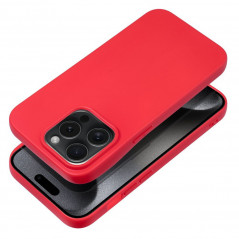 Apple iPhone 15 Pro Coque Soft Rouge