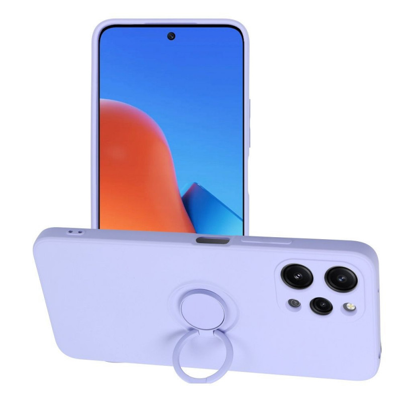 XIAOMI Redmi 12 Coque Silicone ring Violet (Violet)