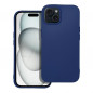 Apple iPhone 15 Coque Soft Bleu foncé