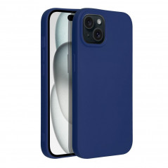 Apple iPhone 15 Coque Soft Bleu foncé