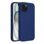 Apple iPhone 15 Coque Soft Bleu foncé
