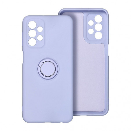 Samsung Galaxy A23 5G Coque Silicone ring Violet (Violet)