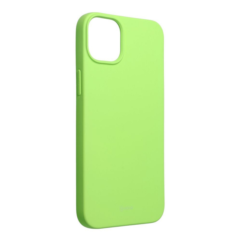 Apple iPhone 14 Plus Coque Roar Colorful Jelly Vert citron