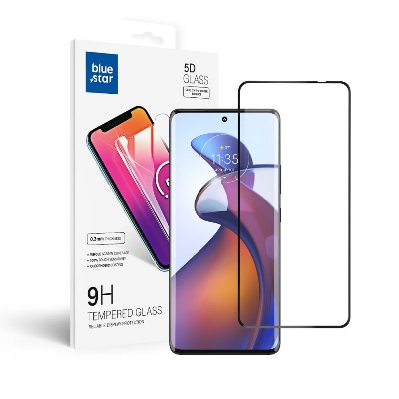 Motorola Edge 30 Fusion 5G Verre trempé Blue Star 9H Transparent