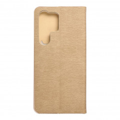 Samsung Galaxy S23 Ultra 5G Portefeuilles LUNA Book Gold Élégant  Or
