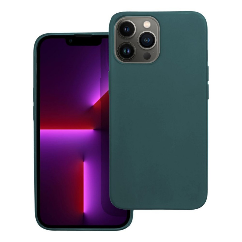 Apple iPhone 13 Pro Max Coque MATT Vert foncé