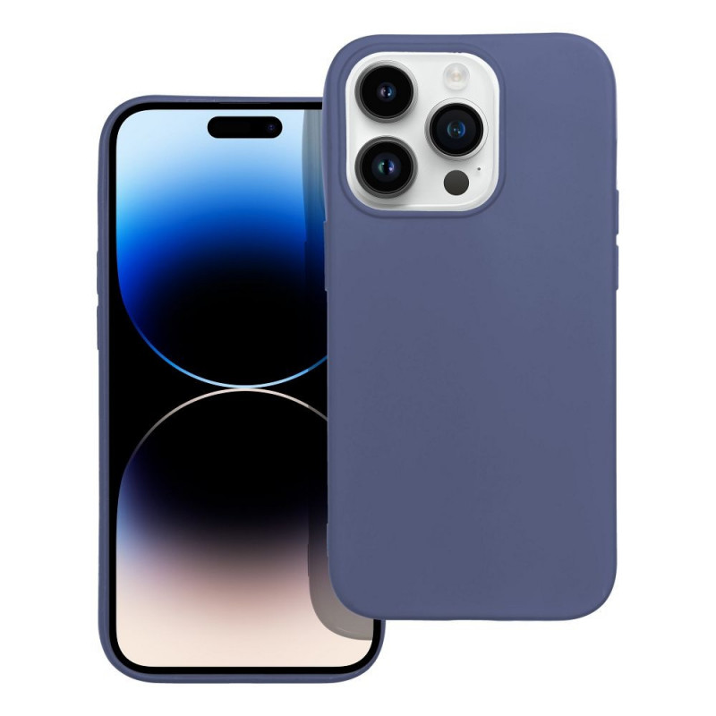 Apple iPhone 14 Pro Coque MATT Bleu