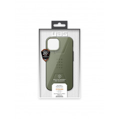 Apple iPhone 13 Coque Urban Armor Gear Civilian Étui haut de gamme  MagSAFE  Olive