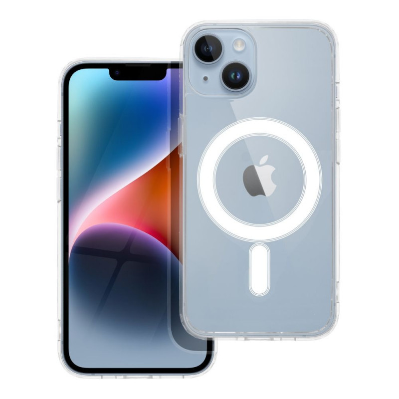 Apple iPhone 14 Coque Clear Mag Cover MagSAFE  Transparent