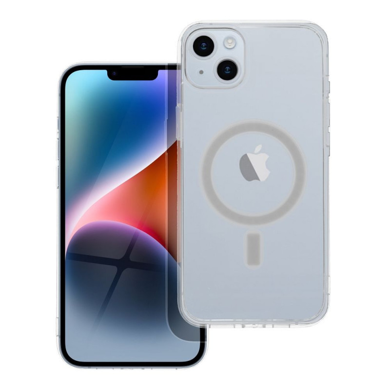 Apple iPhone 14 Plus Coque Clear Mag Cover MagSAFE  Transparent