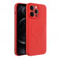 Apple iPhone 14 Pro Max Coque Silicone Mag Cover MagSAFE  Rouge