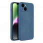 Apple iPhone 14 Coque Silicone Mag Cover MagSAFE  Bleu
