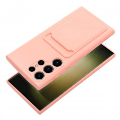 Samsung Galaxy S23 Ultra 5G Coque Card Rose