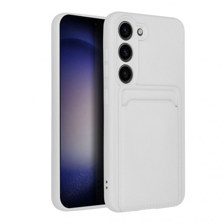 Samsung Galaxy S23 5G Coque Card Blanc