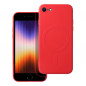 Apple iPhone SE 2022 5G Coque Silicone Mag Cover MagSAFE  Rouge