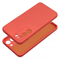 Samsung Galaxy S23 Plus 5G Coque Silicone Élégant  Pêche