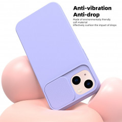 Apple iPhone X Coque Slide Lavande