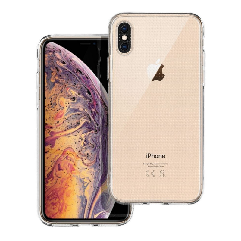 Apple iPhone X Coque CLEAR 2mm Transparent