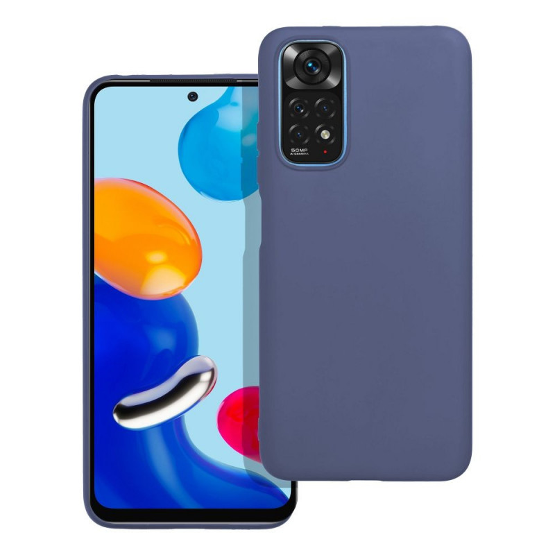 XIAOMI Redmi Note 11 Coque MATT Bleu