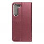 Samsung Galaxy S23 Plus 5G Portefeuilles Smart Magneto book Bourgogne