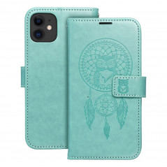 Apple iPhone 11 Portefeuilles MEZZO Book Capteurs de rêve  Vert