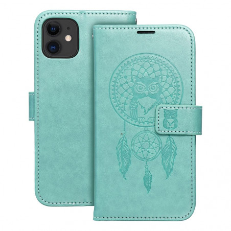 Apple iPhone 11 Portefeuilles MEZZO Book Capteurs de rêve  Vert