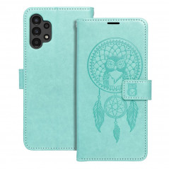 Samsung Galaxy A13 LTE Portefeuilles MEZZO Book Capteurs de rêve  Vert