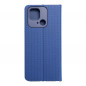 XIAOMI Redmi 10C Portefeuilles LUNA Book Carbon Fibre de carbone, Élégant  Bleu